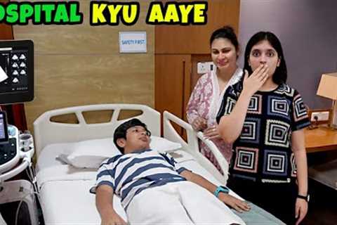 HOSPITAL KYU AAYE | Family Visit to Hospital | Preventive Health Checkup | Aayu and Pihu Show