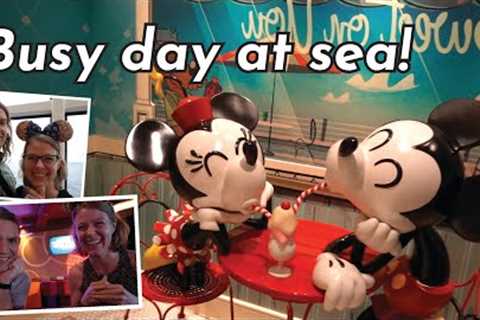 Our First at Sea Day on the Disney Fantasy!