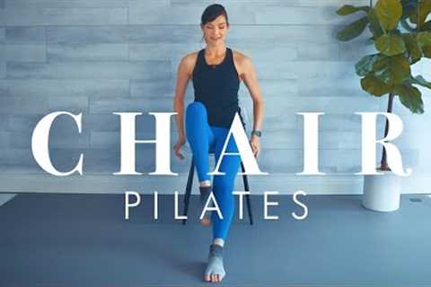 Chair Pilates for Seniors &amp; Beginners // Posture, Pelvic Floor, Core &amp; More!