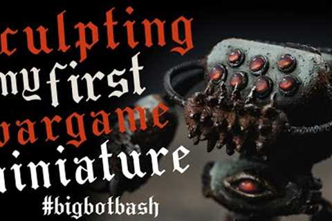 I sculpted my first complete Miniature for BANGARANG IN THE GUTTERLANDS