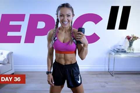 THE DROP HIIT Cardio Full Body Workout | EPIC II - Day 36