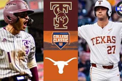 Texas State vs #15 Texas (MUST WATCH, AMAZING GAME!) | Astros College Classic | 2024 NCAA Baseball