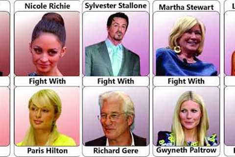 Most Famous Celebrities Who Had Physical Fights With Other Celebrities