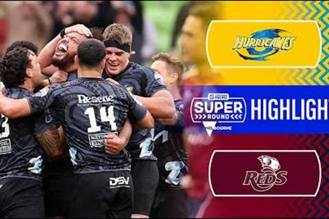 Super Rugby Pacific 2024 | Hurricanes v Reds | Round 2 Highlights