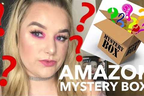 I BOUGHT A £20 AMAZON MYSTERY BOX - WORTH £80?! | AMBER HOWE