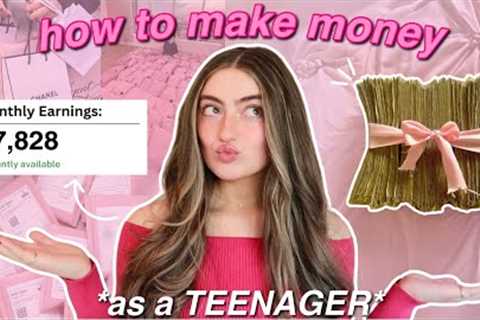 how to make money FAST as a TEEN 2024! *age 12,13,14,15,16* (PART 3)