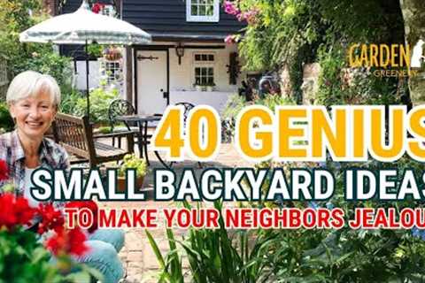 40 GENIUS Backyard Landscaping Hacks to Make Your Neighbors JEALOUS! 🌟🌼🏡