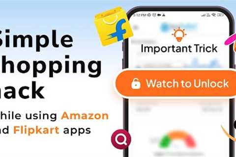 Are you shopping on Amazon App &amp; Flipkart App? Don't miss this trick