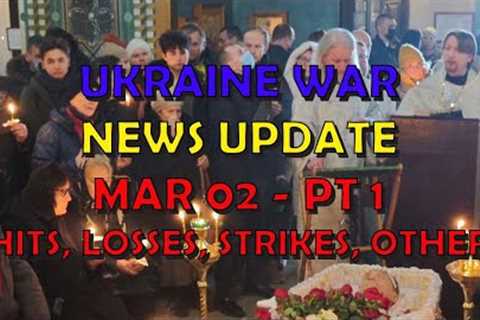 Ukraine War Update NEWS (20240302a): Pt 1 - Overnight &amp; Other News