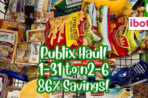 Publix Haul! 86% Savings! Best Deals For The Week Of 1/31-2/6! 2-1