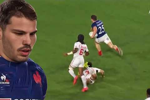 Antoine Dupont's Brilliant Showcase in Rugby Sevens vs USA 7s 2024