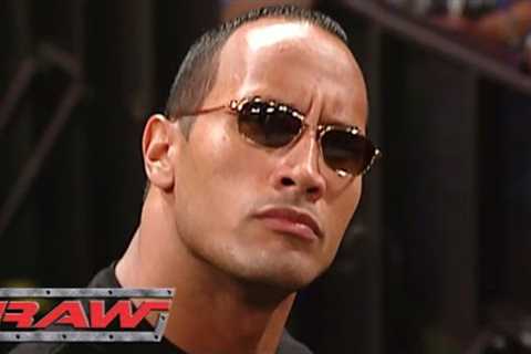 The Rock Interrupts Triple H Promo | Shut Up B*tch - Monday Night RAW!