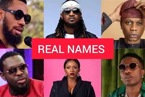 real names of your favorite celebrities / funny names