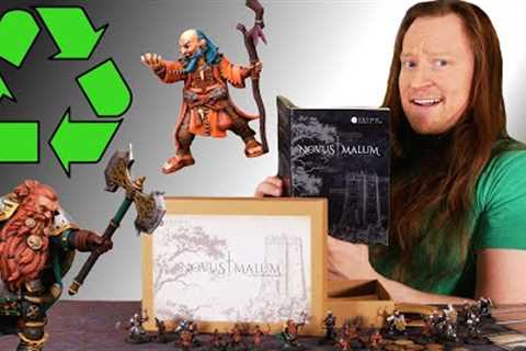 Enviro Games are here now, but are the minis any good? I painted ALL the models from Novus Malum!