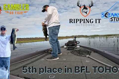 Making a TOP 5 finish in BFL without any PRACTICE!! (Lake Toho 2/10)