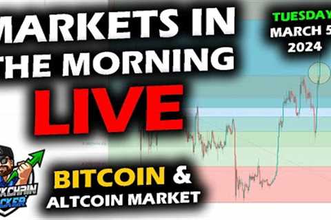 MARKETS in the MORNING, 3/5/2024, Bitcoin $67,600, Inches from ATH, ETH Breaks 702, DXY 103, Gold!