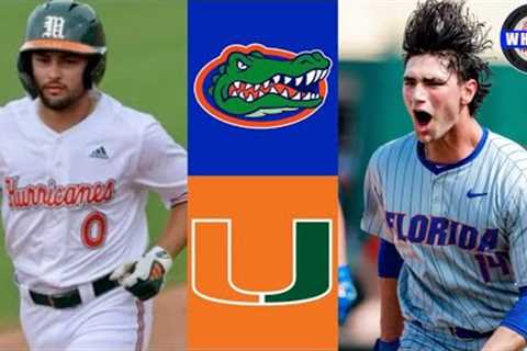 #4 Florida vs Miami Highlights (Game 3) | 2024 College Baseball Highlights