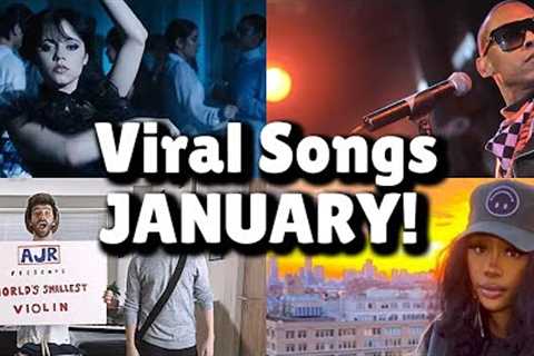Top 40 Songs That Are Buzzing Right Now On Social Media! - JANUARY 2023!