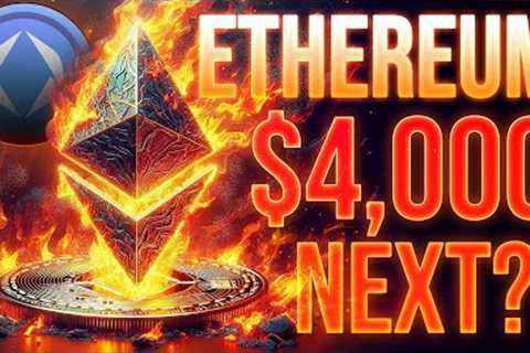 Ethereum Gas Fee Upgrade in 7 Days! 🔥 $4,000 Rally Incoming?