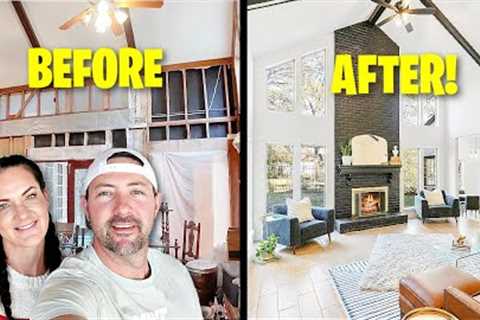 OUR FIRST HOUSE FLIP EVER! before and after Full Home Renovation