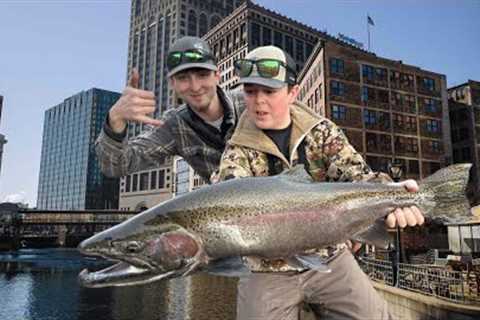 Trout Catch and Cook in Downtown Milwaukee!