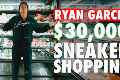 RYAN GARCIA  BUYS EVERY PERSON IN THE STORE FREE SHOES AND SPENDS $30,000 !!!