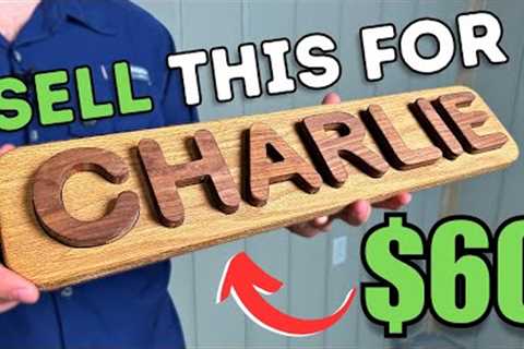 This CNC Project Is A Money Maker! - Files Available
