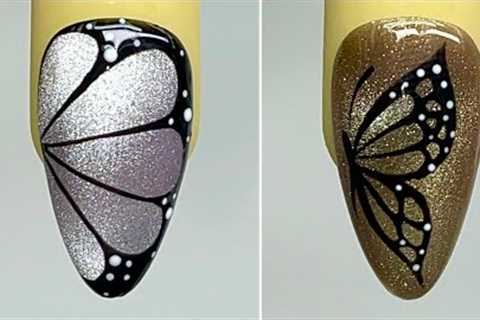 Best Easy Butterfly Nail Art Designs 2024 | Best Nail Art Compilation|💝New Nails