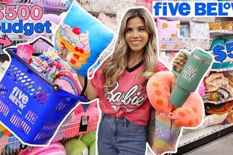 FIVE BELOW SHOPPING SPREE! (I bought EVERYTHING in my BASKET!)