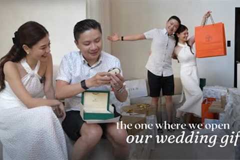 Unboxing Our Wedding Gifts by Verniece &amp; Alf