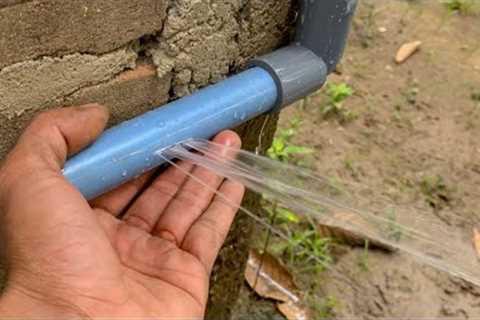 Brilliant Ideas You Should Imitate To Fix Leaking Pipes Without Closing The Faucet &amp; Cutting It
