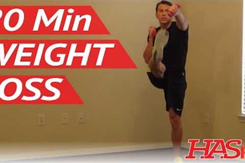 20 Minute Aerobics Workout for Weight Loss - HASfit Aerobic Exercises at Home - Aerobic Training