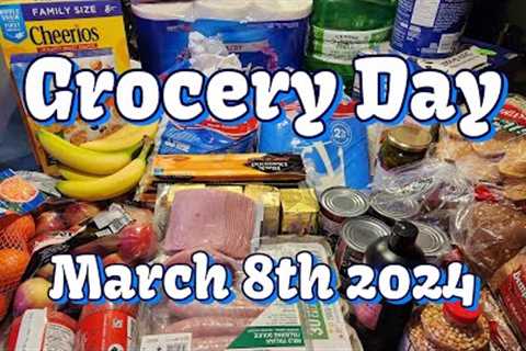 Grocery Day Mar 8th 2024