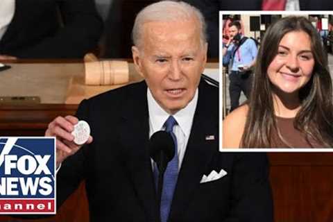 Biden mispronounces Laken Riley's name during the State of the Union