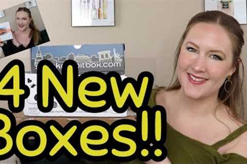 Opening 4 New Subscription Boxes! Mega Unboxing November 2020