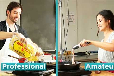 Amateur Chef Vs. Professional Chef: Hangover Foods