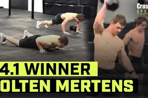 Colten Mertens Posts Fastest Score in CrossFit Open Workout 24.1