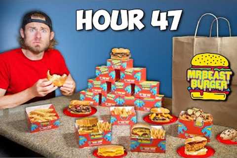 I Finished The ENTIRE Menu At Every Fast Food Restaurant I Went To For 72 Hours
