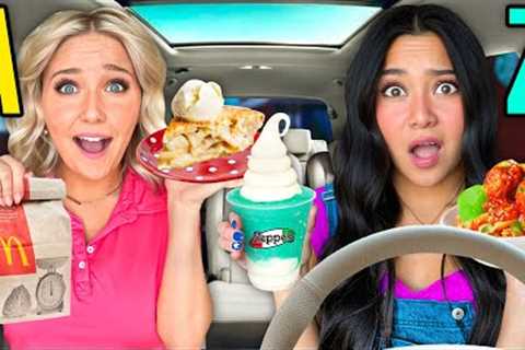 DRIVE THRU FAST FOOD in ALPHABETiCAL ORDER!! 🍔🍟