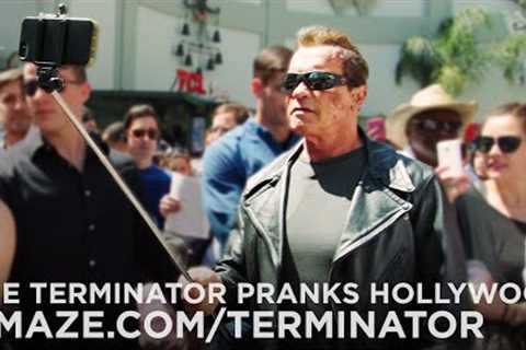 Arnold Pranks Fans as the Terminator...for Charity