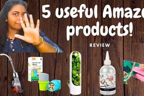 5 useful Amazon products - My review #amazonreview #productreviews