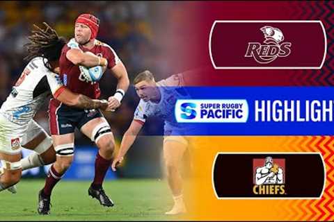 Super Rugby Pacific 2024 | Reds v Chiefs | Round 3 Highlights
