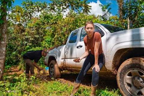 TRAPPED AND STRUGGLING ON OUR ABANDONED RAINFOREST PROPERTY