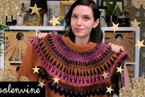 KNITTING &amp; QUILTING | Revisiting My Don't Look Up Sweater, Free-Motion Quilting + More!