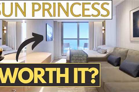 We sailed in the most POPULAR Cabin on Princess’ Newest &amp; Biggest Cruise Ship Sun Princess 2024