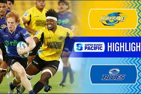 Super Rugby Pacific 2024 | Hurricanes v Blues | Round 3 Highlights