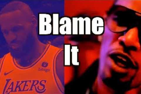 Blame it. Featuring Jamie Foxx and LeBron James