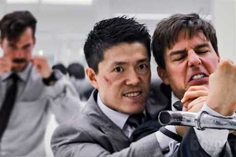 The 3 BEST Scenes with Tom Cruise &amp; Henry Cavill in Mission Impossible Fallout 🌀 4K