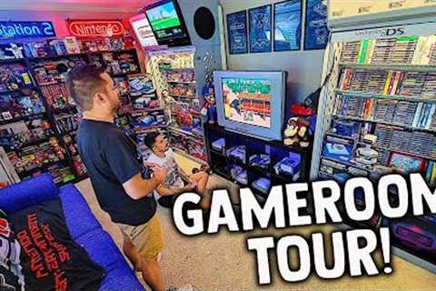GAME ROOM TOUR &amp; SETUP || Retro Rick
