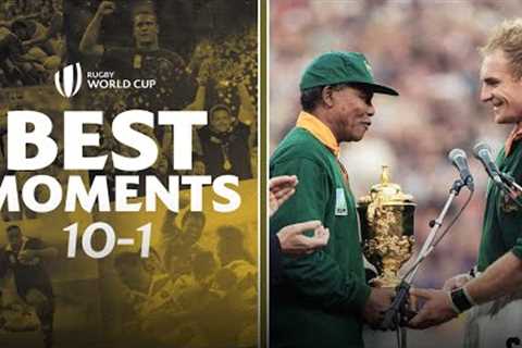 The TOP 10 Rugby World Cup Moments!
